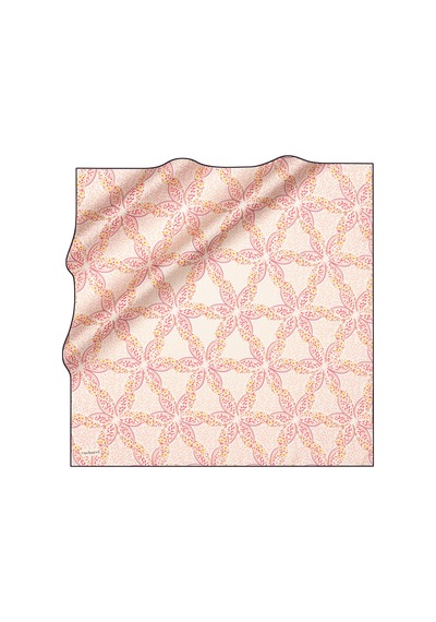 Cacharel Pembe 90x90 İpek Twill Eşarp Pembe Pembe