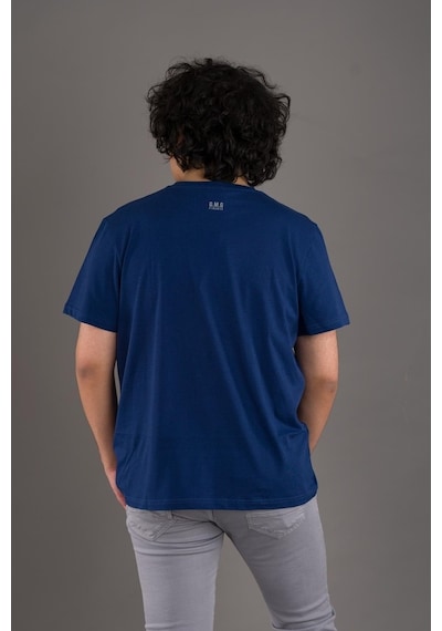 Regular Fit Baskılı Bisiklet Yaka Erkek T-Shirt