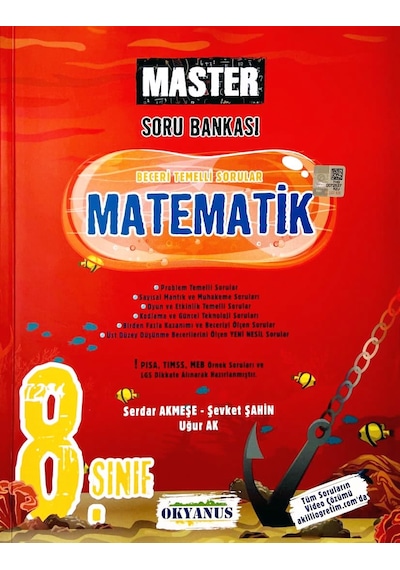 Okyanus Yayınları - 8.Sınıf LGS Master Matematik Soru Bankası