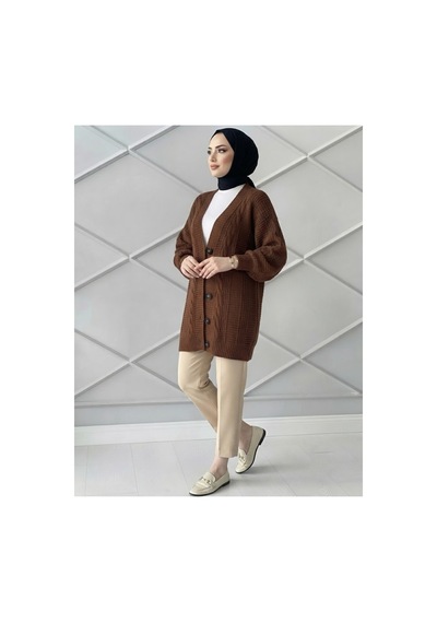 Flex Fashıon Kadın Kışlık Oversize 80 Cm Saç Örgü Kahverengi Triko Hırka Kahverengi - 656385124 Kahverengi - 656385124 Kahverengi Flex Fashıon Kadın Kışlık Oversize 80 Cm Saç Örgü Kahverengi Triko Hırka Kahverengi - 656385124 Kahverengi - 656385124 Kahverengi