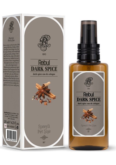 4 Adet Rebul Kolonya Dark Spice 125 Ml
