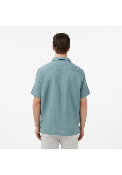 Nautica Erkek Yeşil Regular Fit Kısa Kollu Gömlekdüzw65538t