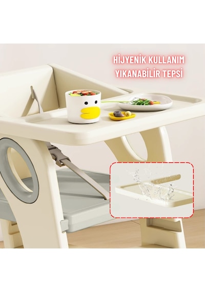 Bebek Mama Sandalyesi Eğitici Çocuk Gelişim Sandalyesi Ve Mutfak Merdiven Ve Öğrenme Kulesi