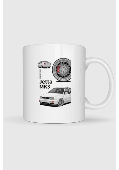 Jetta Mk3 Tasarımlı Kupa Bardak