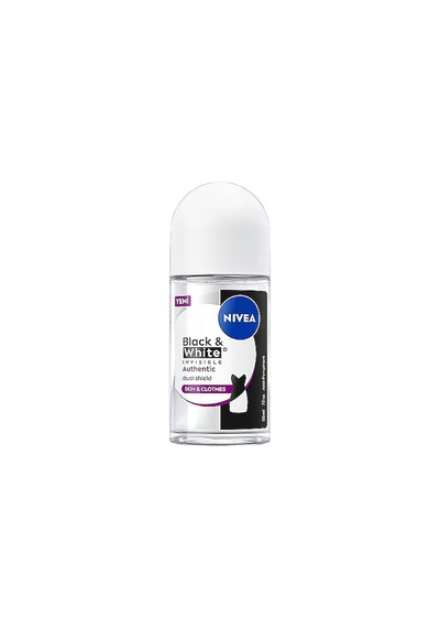 Nivea Black & White Authentic Roll-on 50 Ml