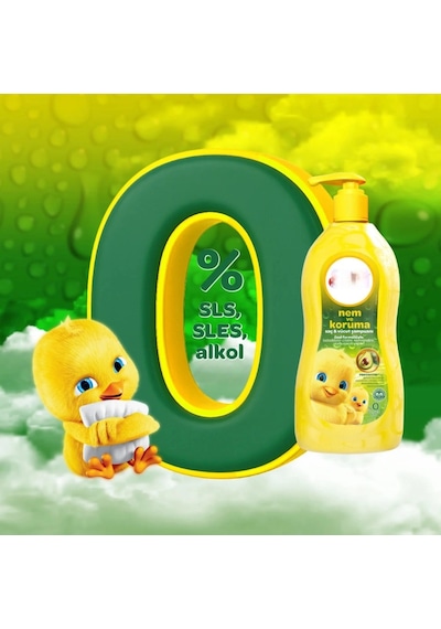 Mey İthalat Nem Koruma Bebek Şampuanı 700 Ml