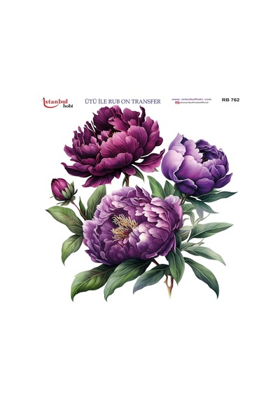 Ütü İle Rub On Transfer Kağıdı 30x30cm Rb-762
