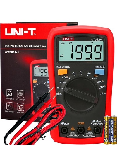 Unit Ut 33a+ 600v Dijital Multimetre Ölçü Aleti