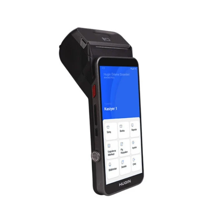 Hugin S1 Android Yazarkasa Pos Wifi + 4g Yeni Nesil Yazar Kasa Pos Silikon Kılıf