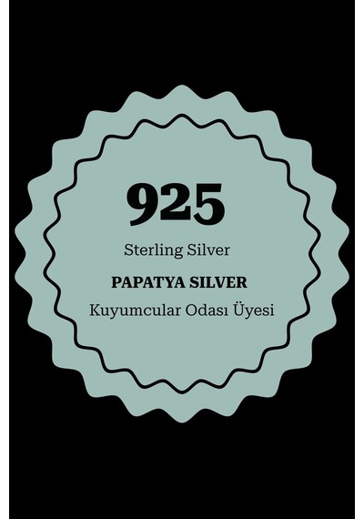 925 Ayar Gümüş Gold Kaplama Kolye Yüzük Küpe Takı Seti Küçük Sevi