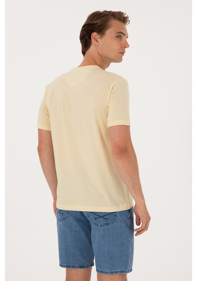 U.S. Polo Assn. Us. Polo Assn. Erkek Tişört Haki