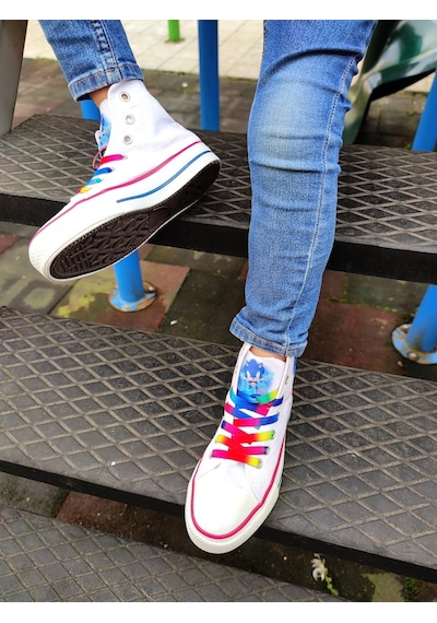 Sonic Karakterli Çocuk Spor Ayakkabı Convers Modeli Spor Ayakkabı (528277033)