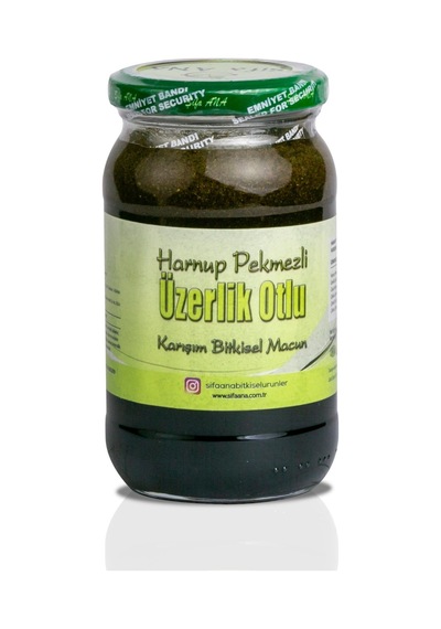 Üzerlik Otlu Harnup Pekmezli Macun 430 Gr.
