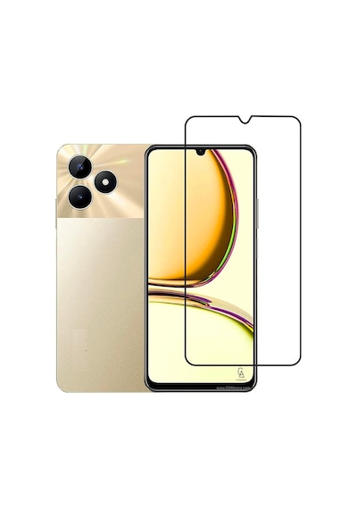 Realme C53 İle Uyumlu Ekran Koruyucu Şeffaf Temperli Kırılmaz Cam Ekran Koruyucu