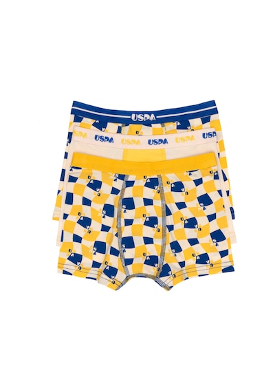 U.S. Polo Assn. Erkek Çocuk 3'lü Boxer 50310946-VR094