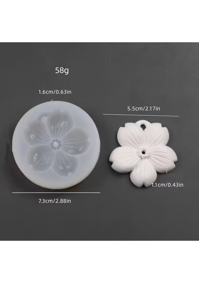 Askılı Çiçek Silikon Kalıp S959