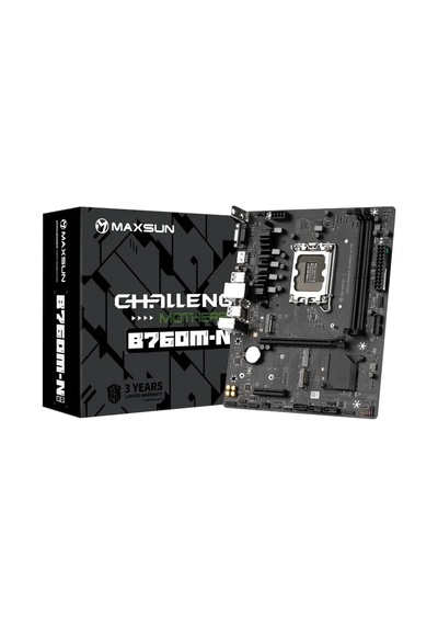 Maxsun Challanger B760m-n 6000mhz Oc M.2 1700p Matx Anakart