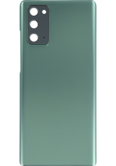 Cbtx Samsung Galaxy Note20 Uyumlu Kamera Lens Kapaklı Pil Arka Kapağı Yeşil