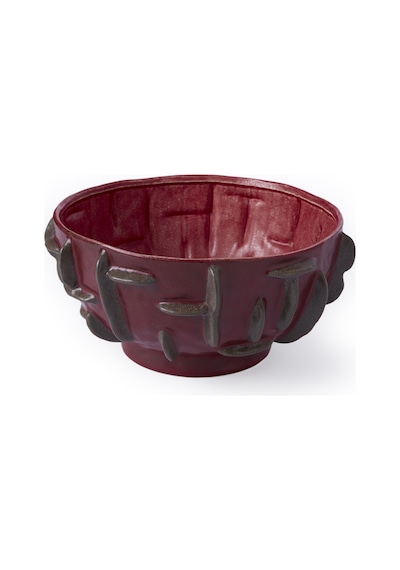 Yargıcı Yuvarlak Formlu Seramik Dekoratif Kase 34x17 Cm 26knha1123n St