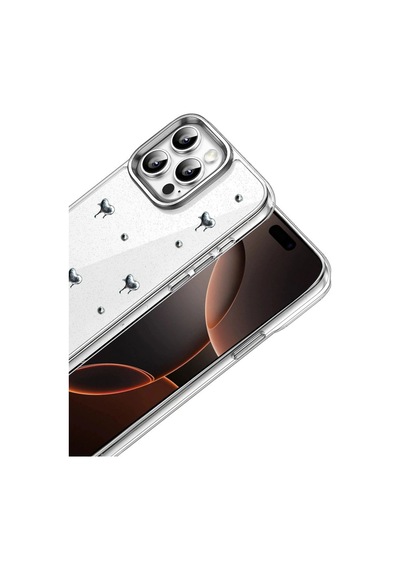 Apple iPhone Uyumlu,  15 Pro Max Fiyonk Desenli Kapak - Desen 1