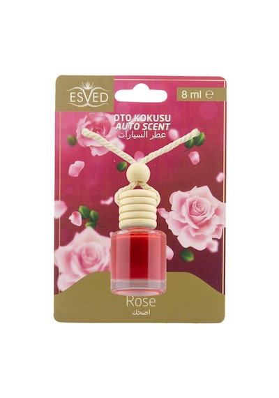 Gül Kokusu 8 Ml Araba Kokusu Cam Şişe