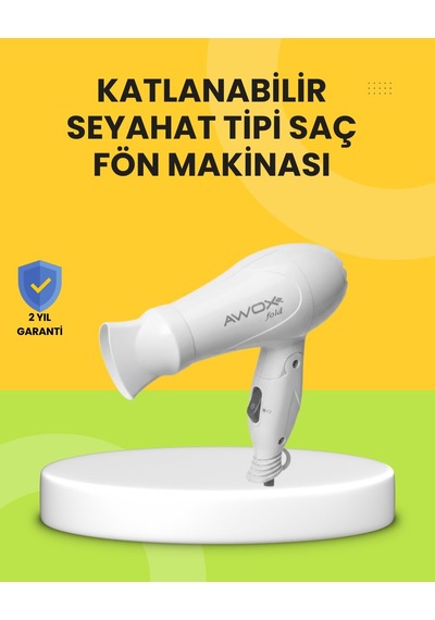 Northcity Katlanır Gövdeli Saç Kurutma Makinesi: Pratik Seyahat Ve Ev Kullanımı İçin Mükemmel Çözüm