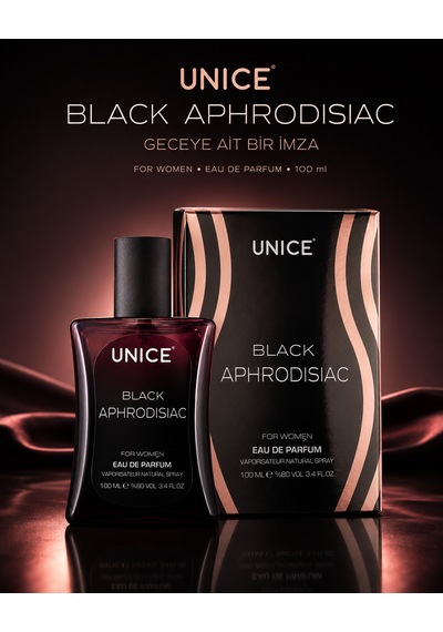 Unıce Black Aphrodısıac Edp 100ml Amber