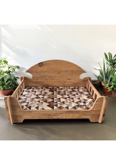 Ed Pet Dizayn Pd Taht Rahat Kedi Köpek Yatağı Atlantik Çam 30 x 50 CM