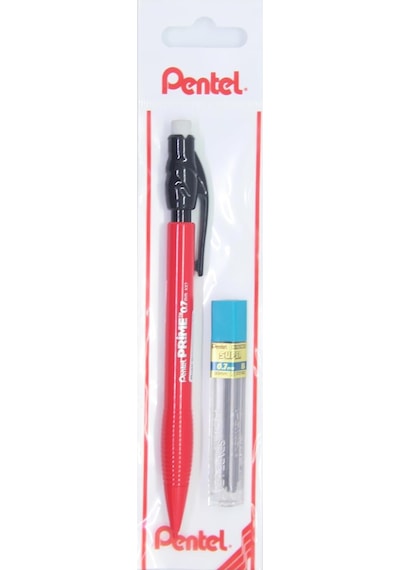 0.7 Mm Prıme Plastik Gövdeli Versatil + 12'li Yedek Uç Set Kırmızı -
