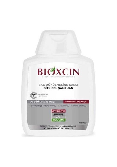 Bioxcin Genesis Kuru ve Normal Saçlar için Şampuan 300 ML (Kutusuz)