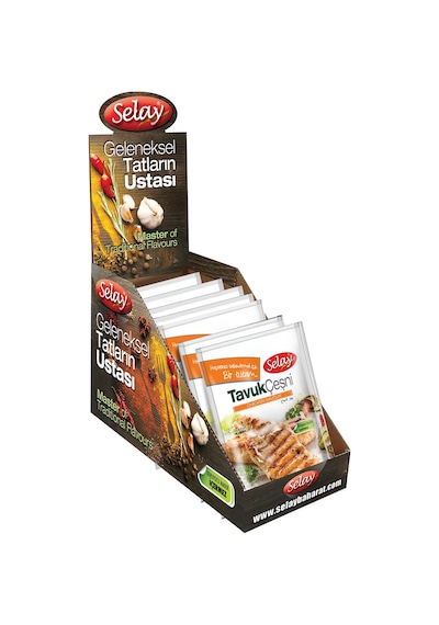 Selay Tavuk Çeşni 20 x 60 G