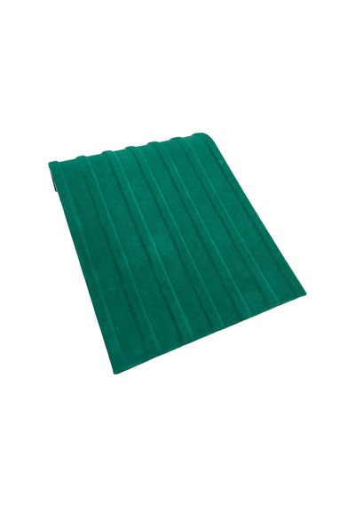 Süet Kumaş Yeşil Renk 23/16 Cm Bileklik Künye Standi