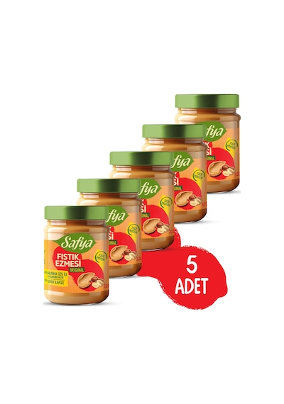 Safya Original Fıstık Ezmesi 320 Gr X 5 Adet