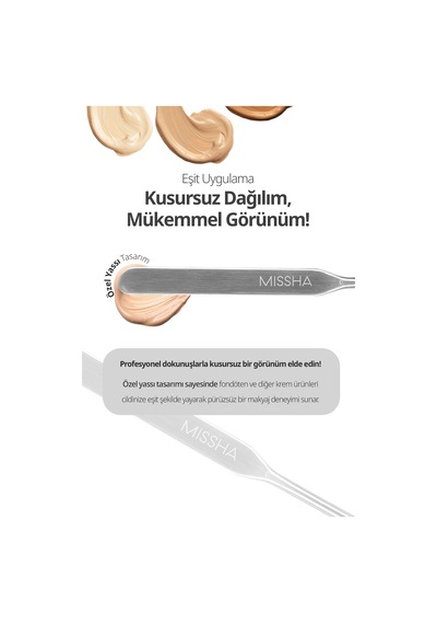 Missha Layering Fit Makeup Çok Amaçlı Makyaj Spatulası