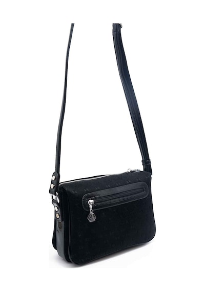 Çapraz Çanta Kadın Silver Polo 784-46060 Sılver Polo Çapraz Bayan Çantası M158 Siyah-rugan Siyah Siyah