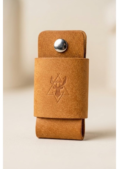 Oh Deer Leather Hakiki Deri Anahtar Organizer - Anahtarlık Altın 48415663