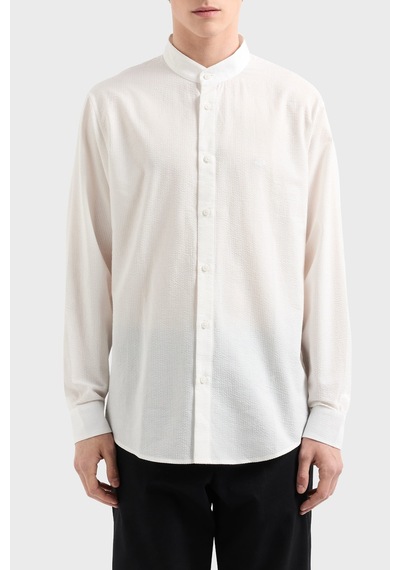 Armani Exchange Erkek Gömlek Xm000429 Af13141 U0009 Beyaz Beyaz