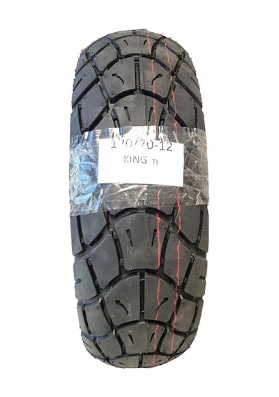 Tdt Tyres 120/70-12 Kıng Tubeless - Dubleks Motosiklet Lastiği