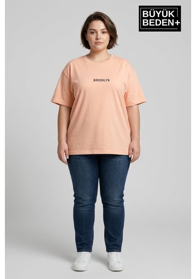 Superlife Kadın Büyük Beden Orta Brooklyn Baskılı 3xl-6xl Bisiklet Yaka Tshırt Spr26btsk510-8 Solmon Superlife Kadın Büyük Beden Orta Brooklyn Baskılı 3xl-6xl Bisiklet Yaka Tshırt Spr26btsk510-8 Solmon