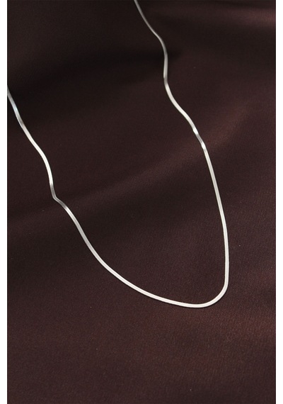 Çelik Gümüş Renk 60 Cm İnce İtalyan Zincir Kolye 5886 - Hs08378158-8188 Renkli Renkli