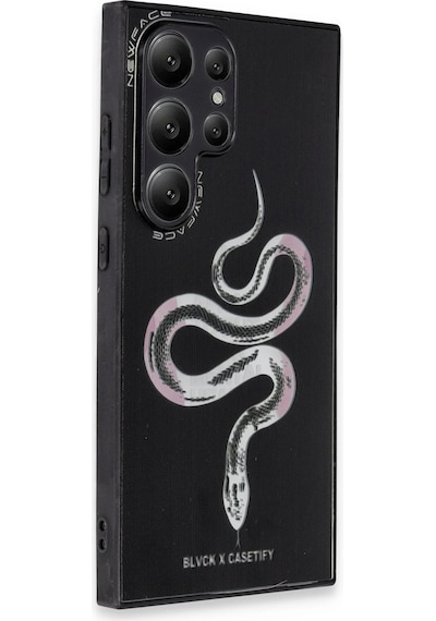 Cosmotex Newface Samsung Galaxy S24 Ultra Kılıf Mirror Desenli Kapak - Mirror - 13