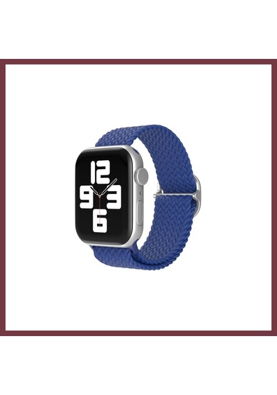 Storeşahin Apple Watch 38mm Uyumlu Star Kordon - Mavi Shn0720