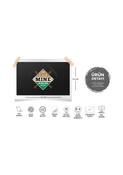 Bay Etiket Msl49 Maden Sticker