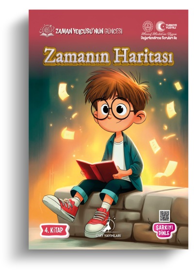 Umy Yayınları Zamanın Haritası - Çocuklar İçin Cesaret Ve Öz Güven Temalı Macera Kitabı