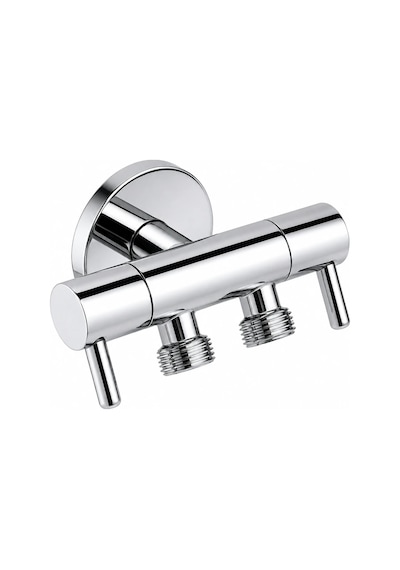 3/8" X 3/8" Çiftli Ara Musluk