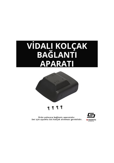 S-dizayn Opel Astra H Abs Vidalı Kol Dayama Kolçak Alt Adaptör 2004-2009 A+kalite