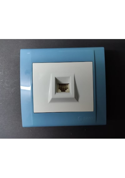 Makel Defne Telefon Prizi Pastel Mavi Çerçeveli