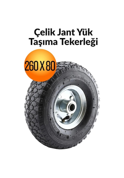 260 X 80 Mm Çelik Jant Tekerlek Siboplu Bilyeli Rulmanlı Havalı Dublex El Arabası Yük Taşıma Tekeri İskele Tekeri Taşıma Arabası Tekeri 260 X 80 Mm Çelik Jant Tekerlek Siboplu Bilyeli Rulmanlı Havalı Dublex El Arabası Yük Taşıma Tekeri İskele Tekeri Taşıma Arabası Tekeri