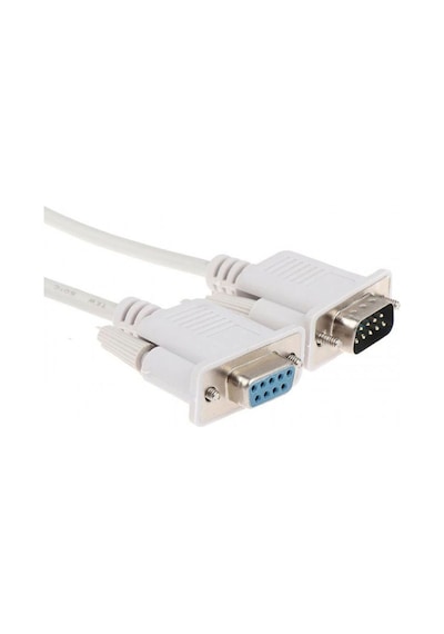 Rs232 Dişi Erkek Kablo Rs232 Seri Com Uzatma Kablosu Db9 Dişi Erkek Kablo 10m