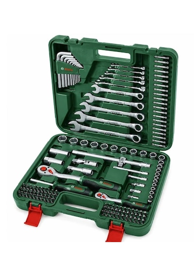Bosch Gelişmiş Çok Amaçlı El Aleti ve Montaj Seti 134  Parça - 1600A039J0